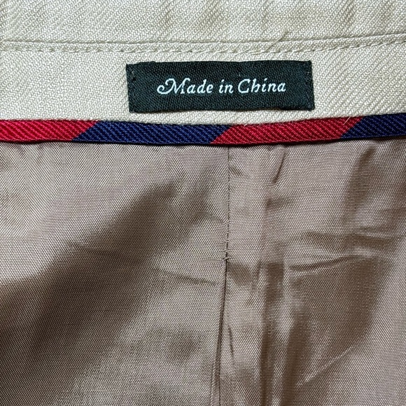 J.Crew - Luxuries Men's Blazer Crosby Classic-fit Suit Jacket 100% Irish Linen - Picture 13 of 13